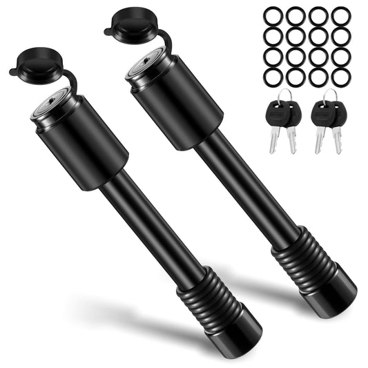 BOYISEN Trailer Hitch Pin Lock - Locking Hitch Pin with 5/8" Pin for Class III/IV/V 3" Hitches, Hitch Lock Pin with O-Rings for RVs Trailer Truck Car Boat Bike, Weatherproof Anti-Theft